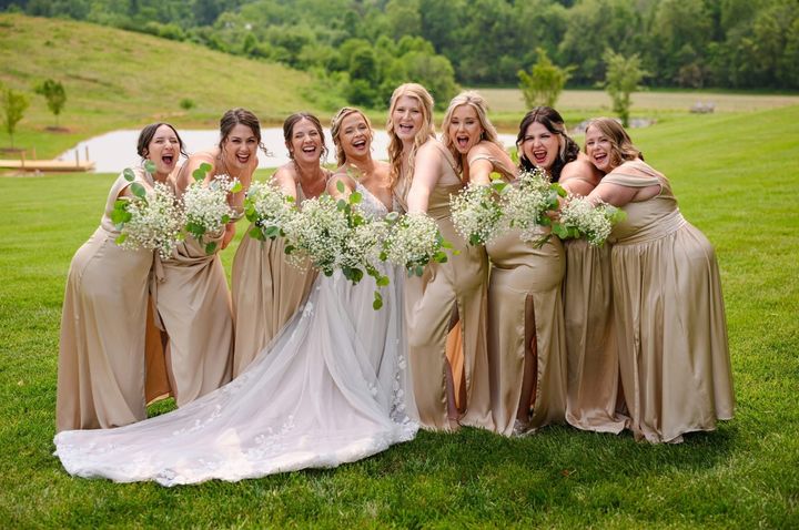 Bridal party by Updo's Studio