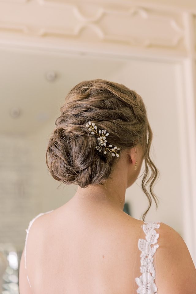 Bridal hair and makeup in Boone by Updo's Studio